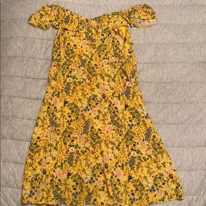 Off the shoulder dress